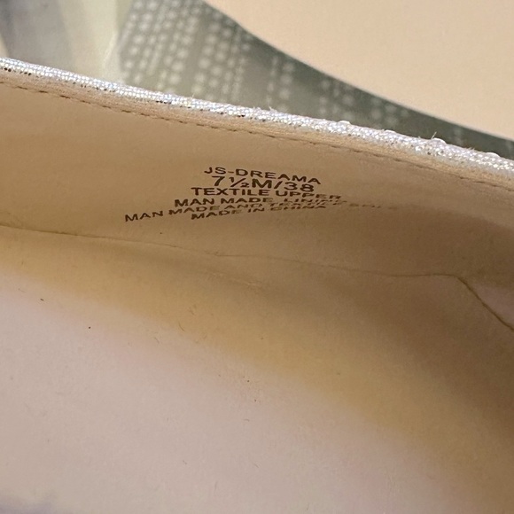 🌸 JESSICA SIMPSON🌸 Dreama Sequined Platform Pump Size 7.5 M - Picture 10 of 11